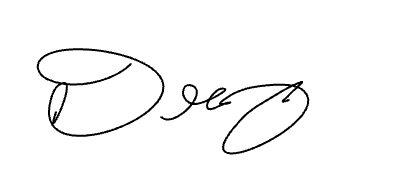 Signature of De'Joane Hall